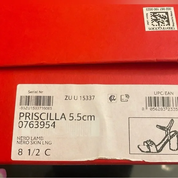 Salvatore Ferragamo Priscilla Black Heeled Sandals - Picture 4 of 4